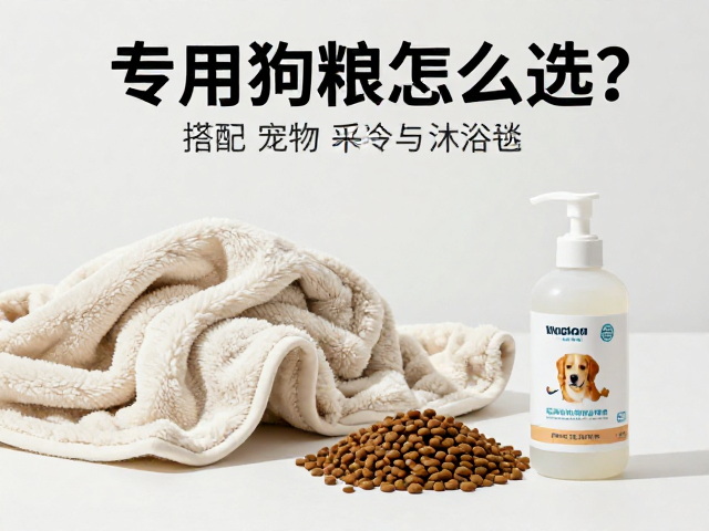 专用狗粮怎么选？搭配宠物毯与沐浴露，打造狗狗舒适生活指南