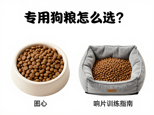 专用狗粮怎么选?圆形方形狗窝对比与响片训练指南