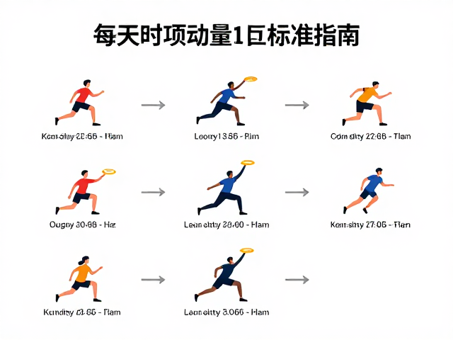 飞盘运动每次30-60分钟,每日运动量标准达标指南