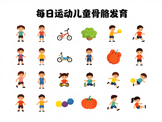 每日运动标准，寻物游戏助儿童骨骼发育