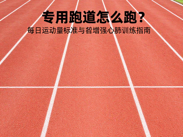 专用跑道怎么跑?每日运动量标准与增强心肺训练指南