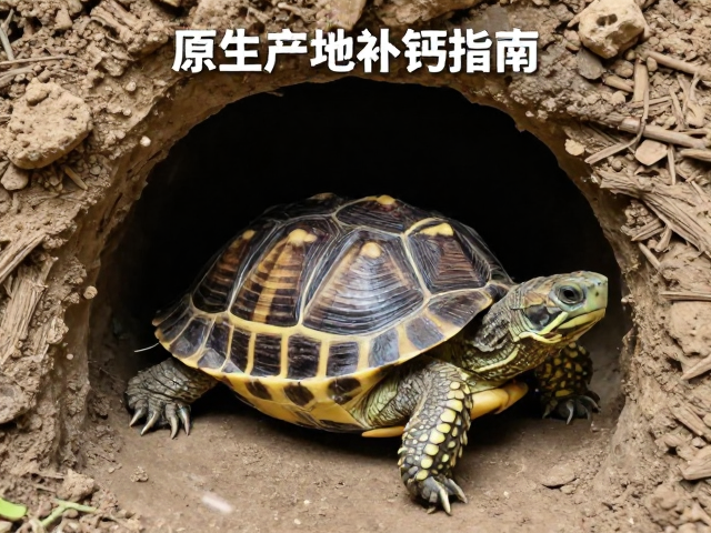 躲避穴设置与营养补充,原生产地龟补钙指南