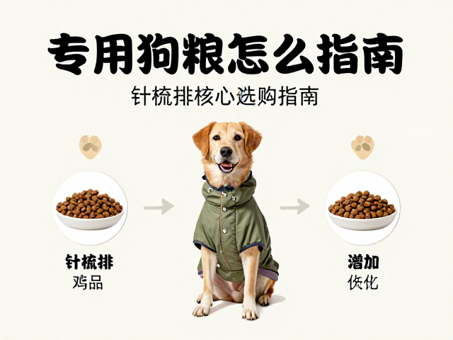 专用狗粮怎么选?针梳排梳雨衣选购指南,宠物健康养护全攻略