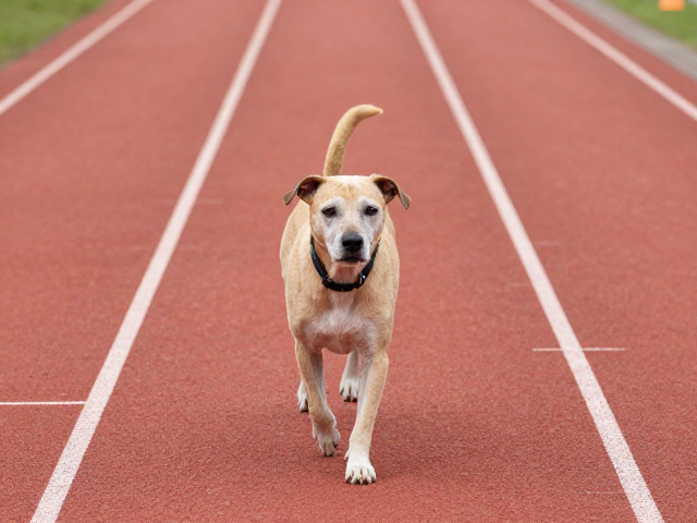 老年犬每日运动量多少?专用跑道减量指南,科学养护更安心