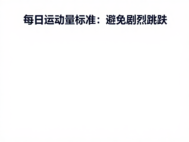 每日运动量标准,避免剧烈跳跃,科学增强心肺功能