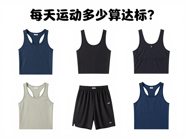 每天运动多少算达标?穿运动背心需陪伴,标准全解析