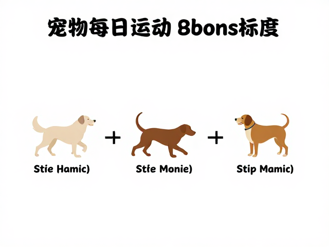 宠物每日运动标准,如何让活泼好动、持久性好的狗狗更健康