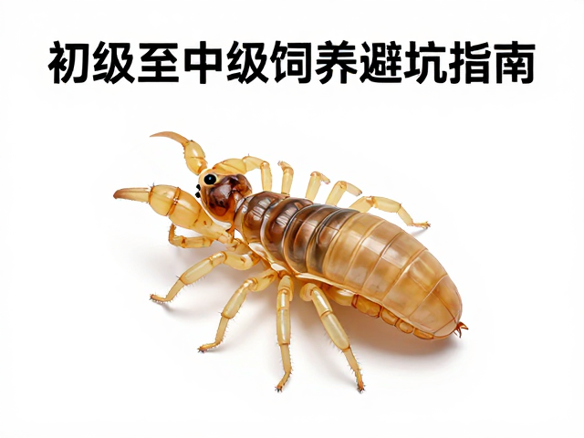 原产蝎蜕皮后体色变浅？初级至中级饲养避坑指南
