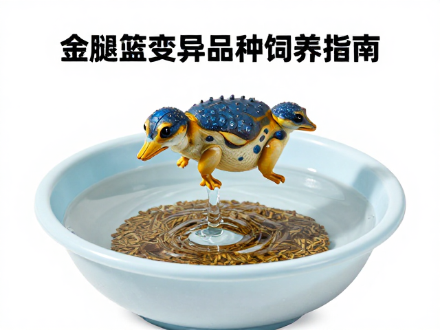 金腿蓝腿变异品种饲养指南，浅水碟饮水与垫材保湿技巧