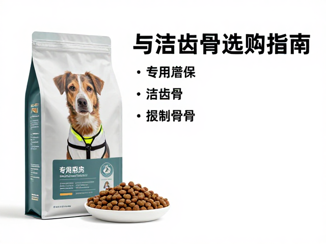 专用狗粮与洁齿骨选购指南,搭配反光背心提升遛狗安全