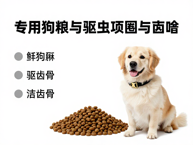 专用狗粮搭配驱虫项圈与洁齿骨,科学养宠全攻略