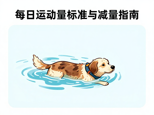 老年犬游泳耐力训练,每日运动量标准与减量指南