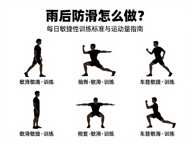 雨后防滑怎么做?每日敏捷性训练标准与运动量指南