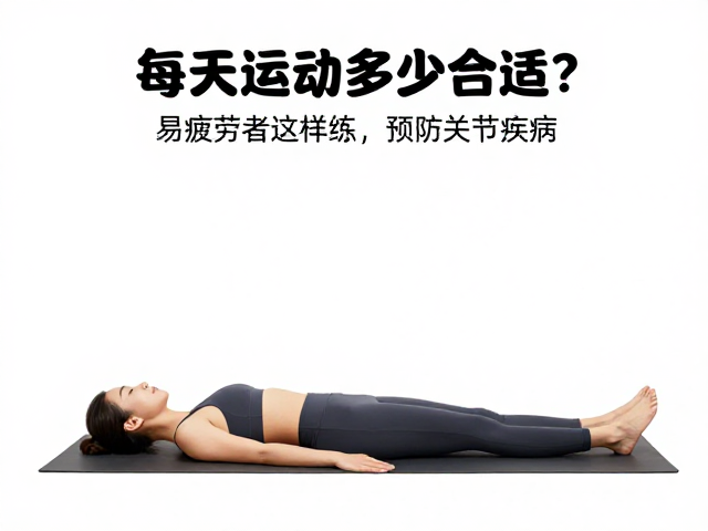 每天运动多少合适?易疲劳者这样练,预防关节疾病