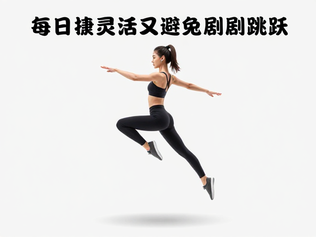 每日运动量标准,如何敏捷灵活又避免剧烈跳跃?