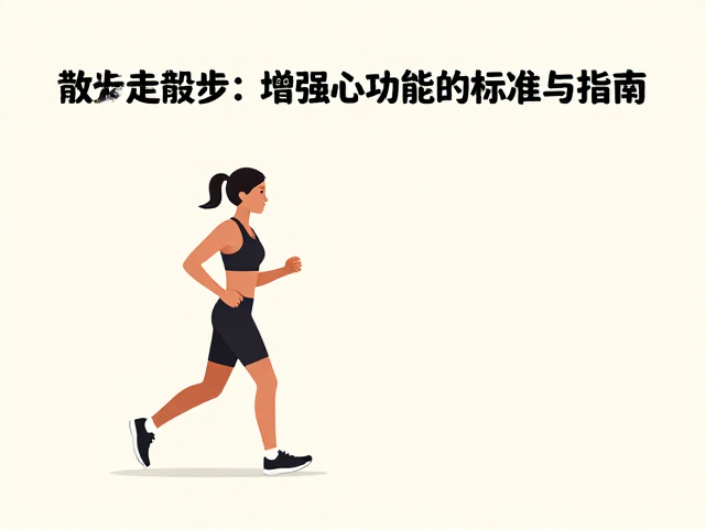 每天走多少步?低强度散步增强心肺功能的标准与指南