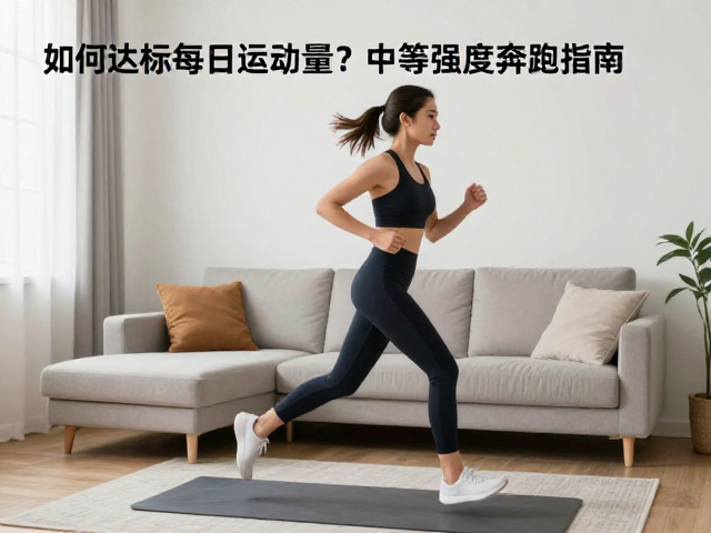家中客厅如何达标每日运动量?中等强度奔跑指南