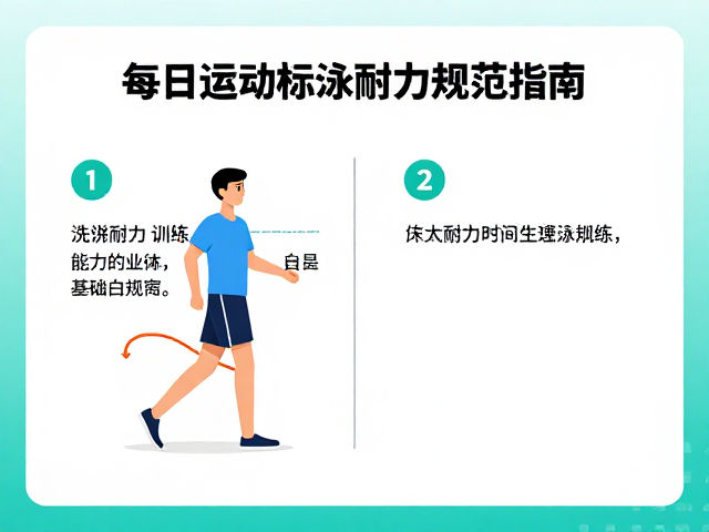 每日运动标准，游泳耐力训练与日常行为规范指南