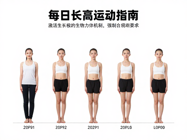 每日运动标准,通过技能表演促进骨骼发育,科学长高指南