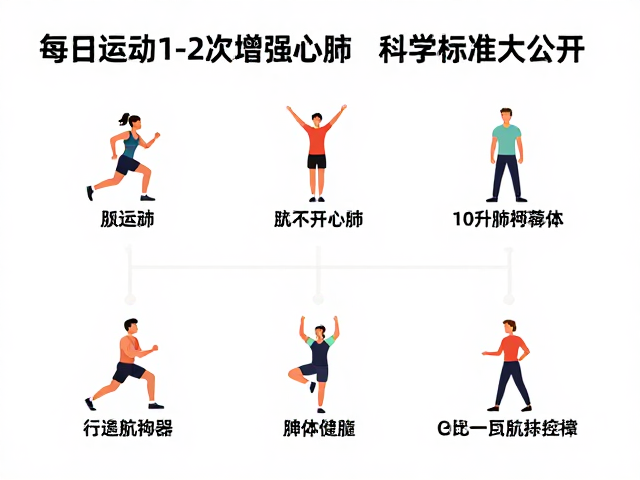 每日运动1-2次增强心肺,科学标准大公开
