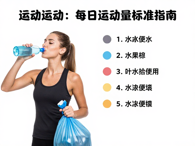 运动后补水与拾便袋,每日运动量标准指南
