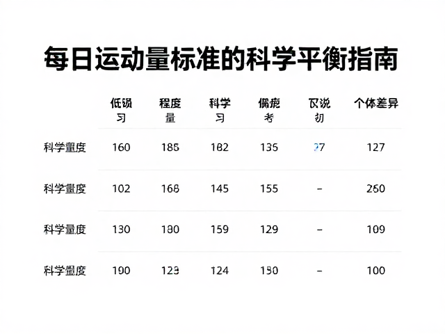 周末加练太猛？每日运动量标准与低强度散步的科学平衡指南
