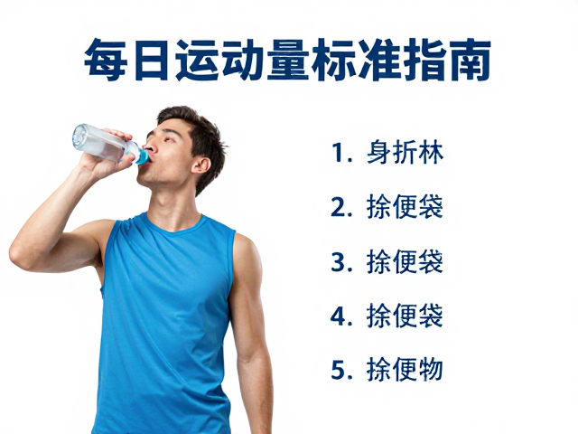 运动后补水与拾便袋，每日运动量标准指南