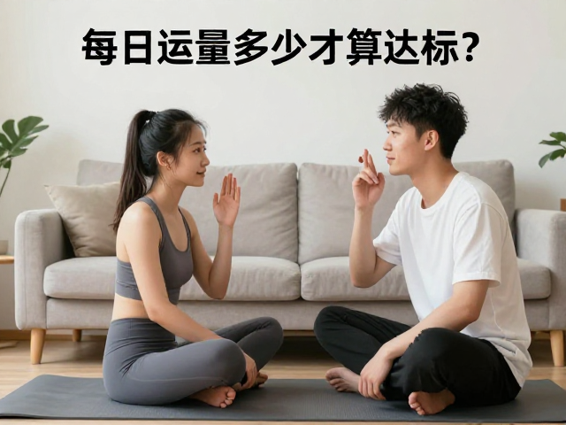 在家客厅观察肢体语言,每日运动量多少才算达标?