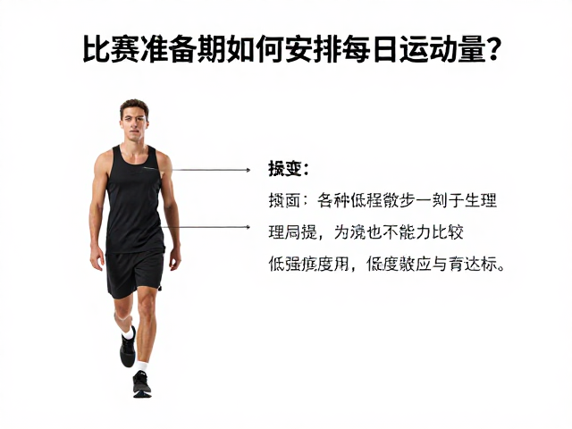 比赛预备期如何安排每日运动量？低强度散步是否达标？