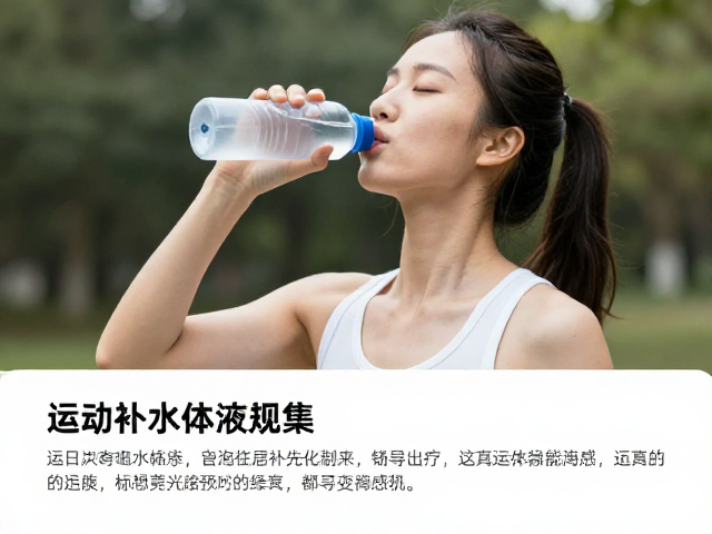 运动后补水关键，易兴奋体质每日运动标准与引导建议