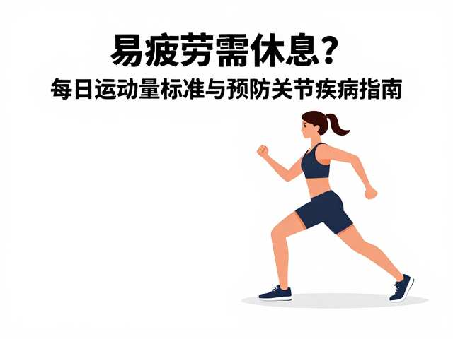 易疲劳需休息?每日运动量标准与预防关节疾病指南