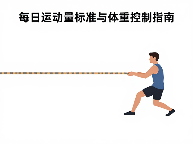 拔河互动燃脂高效!每日运动量标准与体重控制指南