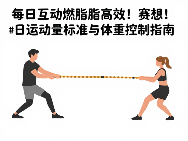 拔河互动燃脂高效!每日运动量标准与体重控制指南