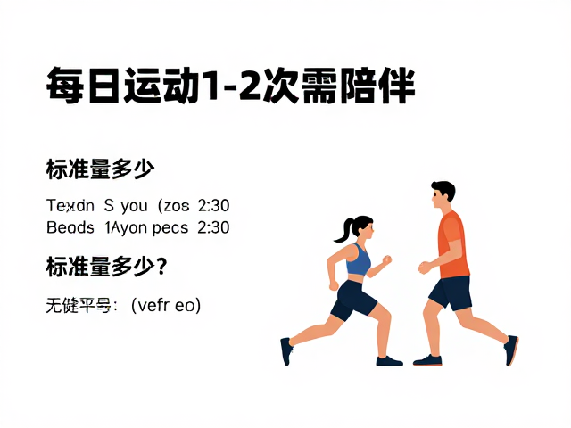 每日运动1-2次需陪伴,标准量多少?科学健康指南