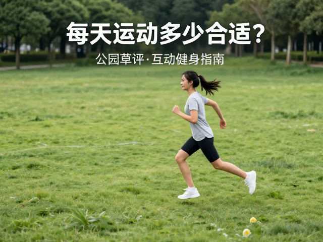 每天运动多少合适?公园草坪互动健身指南