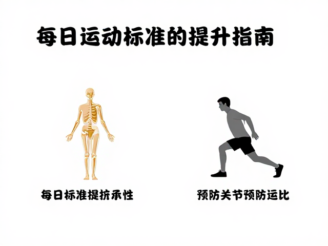 每日运动标准,提升持久性,预防关节疾病的健康指南