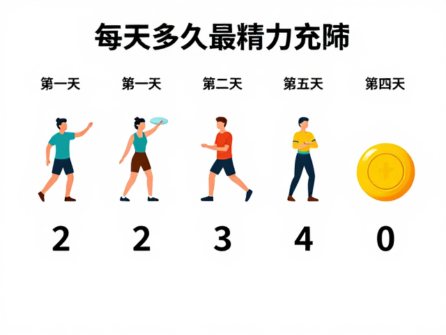 飞盘运动每日标准，每天多久最精力充沛？