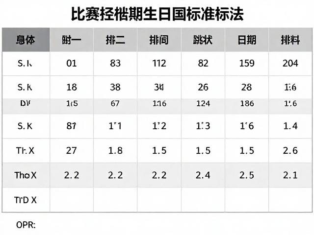 比赛预备期每日运动标准,避开剧烈跳跃保状态