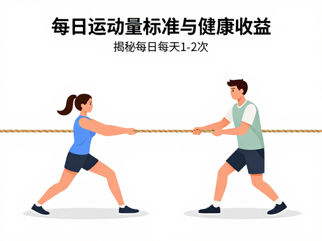 拔河互动每天1-2次，揭秘每日运动量标准与健康收益