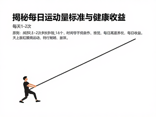 拔河互动每天1-2次，揭秘每日运动量标准与健康收益