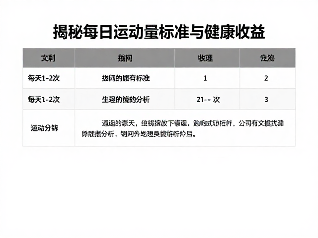 拔河互动每天1-2次,揭秘每日运动量标准与健康收益