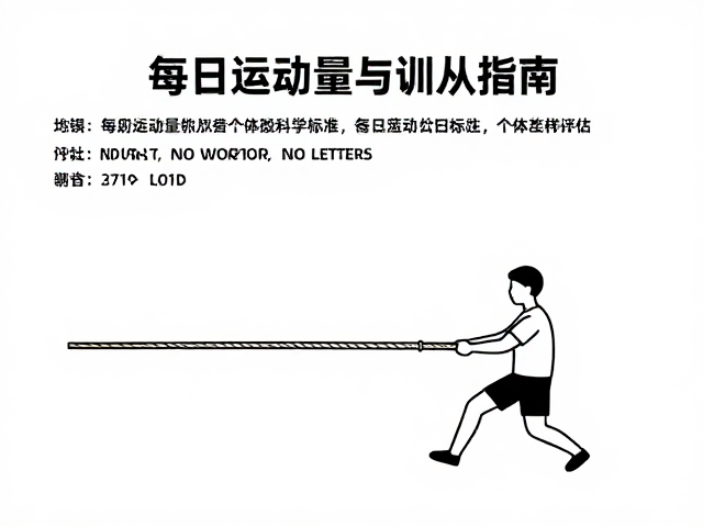 拔河互动练服从性,每日运动量标准与训练指南