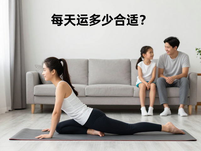 每天运动多少合适？在家客厅陪伴家人，轻松养成运动好习惯