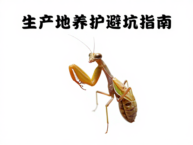 螳螂蜕皮前拒食脱水步足萎缩？原生产地养护避坑指南