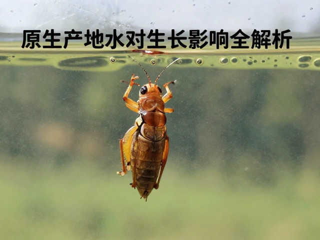 蟋蟀成体蜕皮前原生产地水质对生长影响全解析