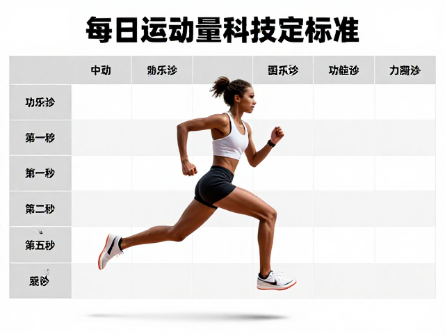 中等强度奔跑用专用跑道，每日运动量标准详解