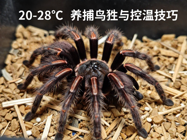20-28℃养捕鸟蛛，原生产地习性与控温技巧