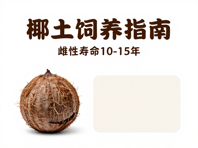 椰土饲养指南，雌性寿命10-15年，揭秘优质原生产地