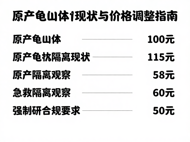 原产龟幼体价格几十至几百元，急救隔离观察与环境调整指南