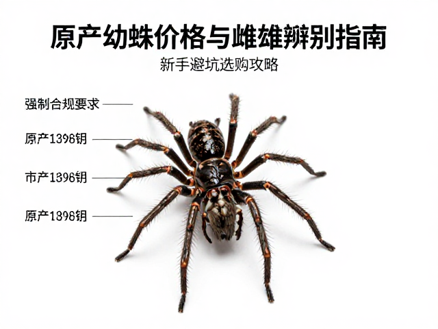 原产幼蛛价格与雌雄辨别指南，新手避坑选购攻略
